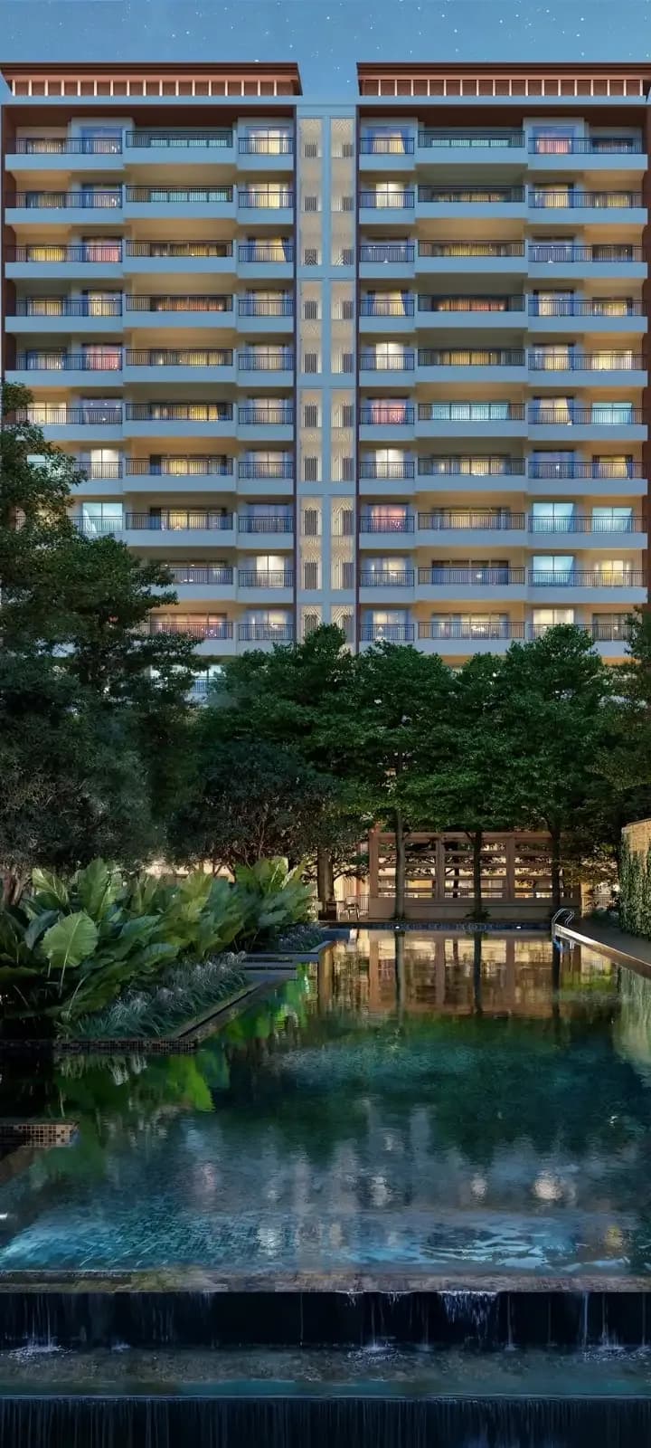 Godrej Woods: Main Banner Mobile - Godrej Woods project view (artist’s impression)