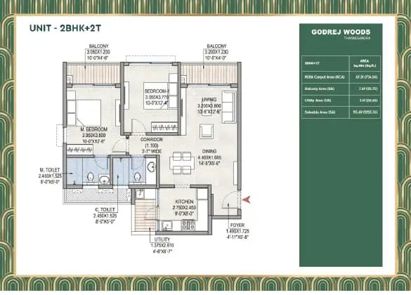 Godrej Woods: Brochure, page 5 (filed with Karnataka RERA)