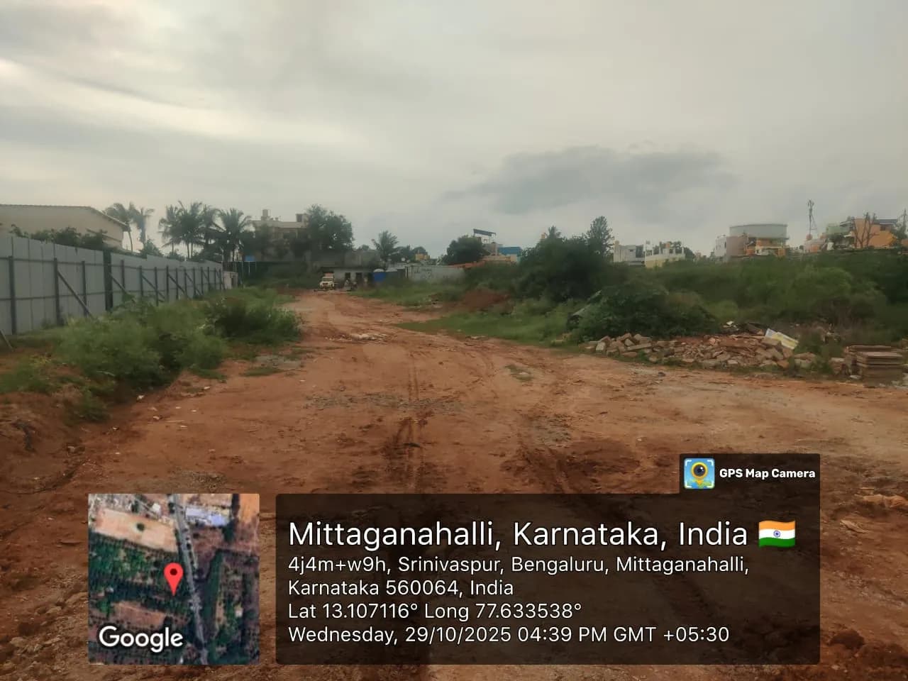 Godrej Woods: Site photo filed with Karnataka RERA