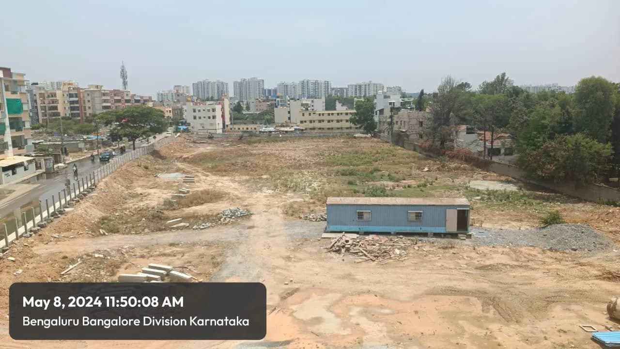 Roach Cicada: Site photo filed with Karnataka RERA