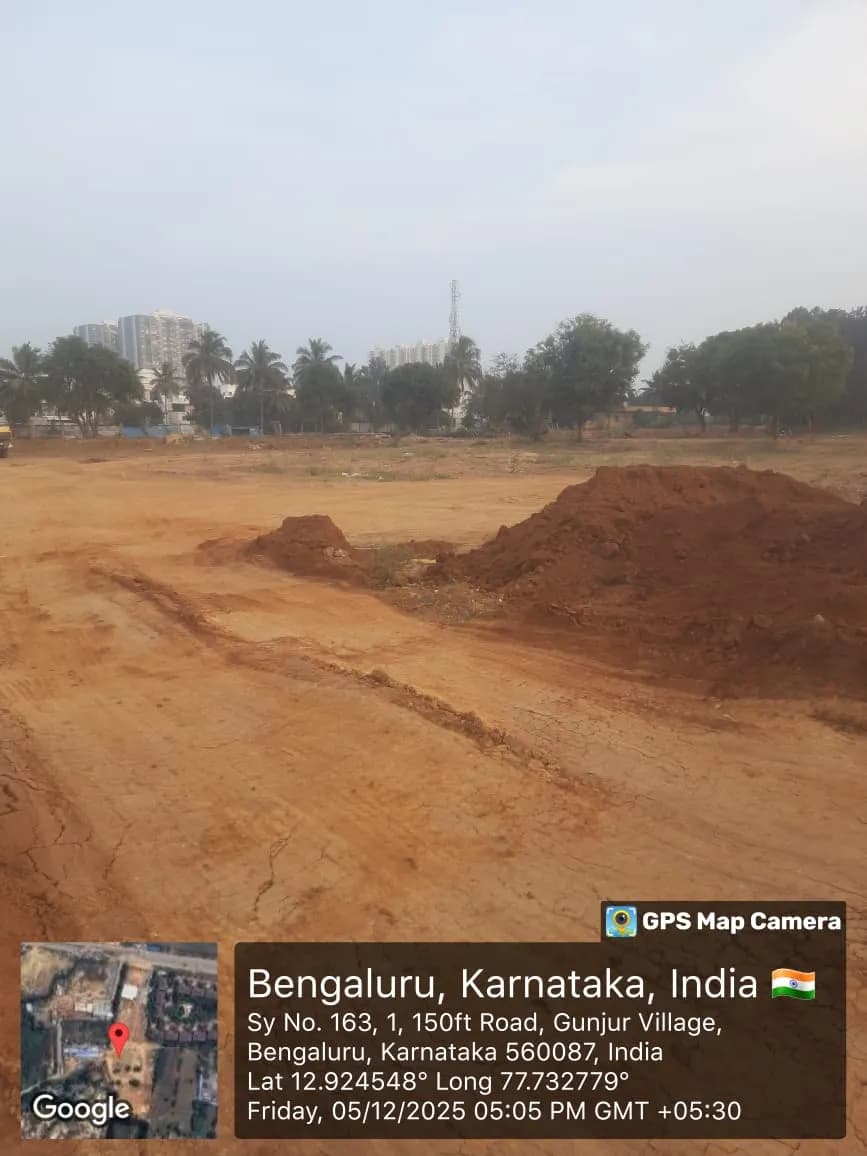 Myhna Vistara: Site photo filed with Karnataka RERA