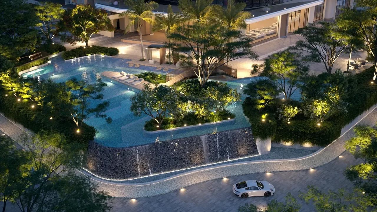 Sattva City: Project exterior elevation and architectural view (artist’s impression)