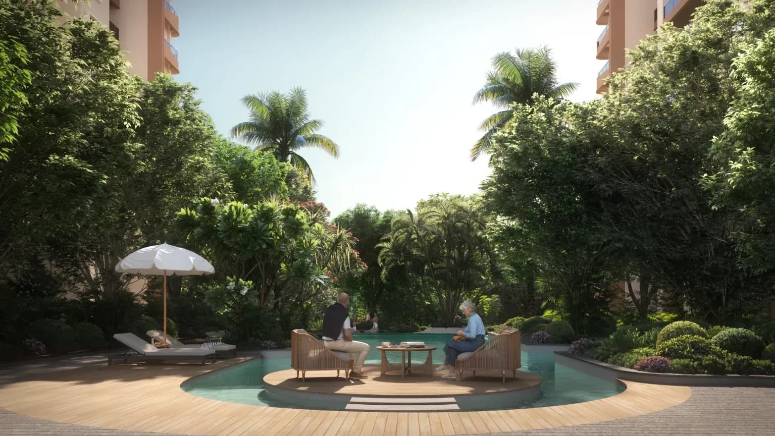 Sattva City: Exterior shot of residential towers (artist’s impression)