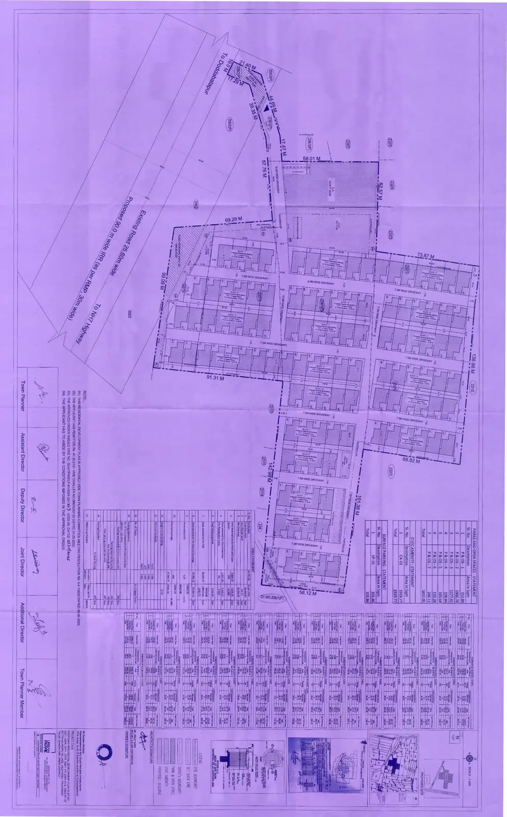 Riviera Glade: Approved Building Plan (filed with Karnataka RERA)