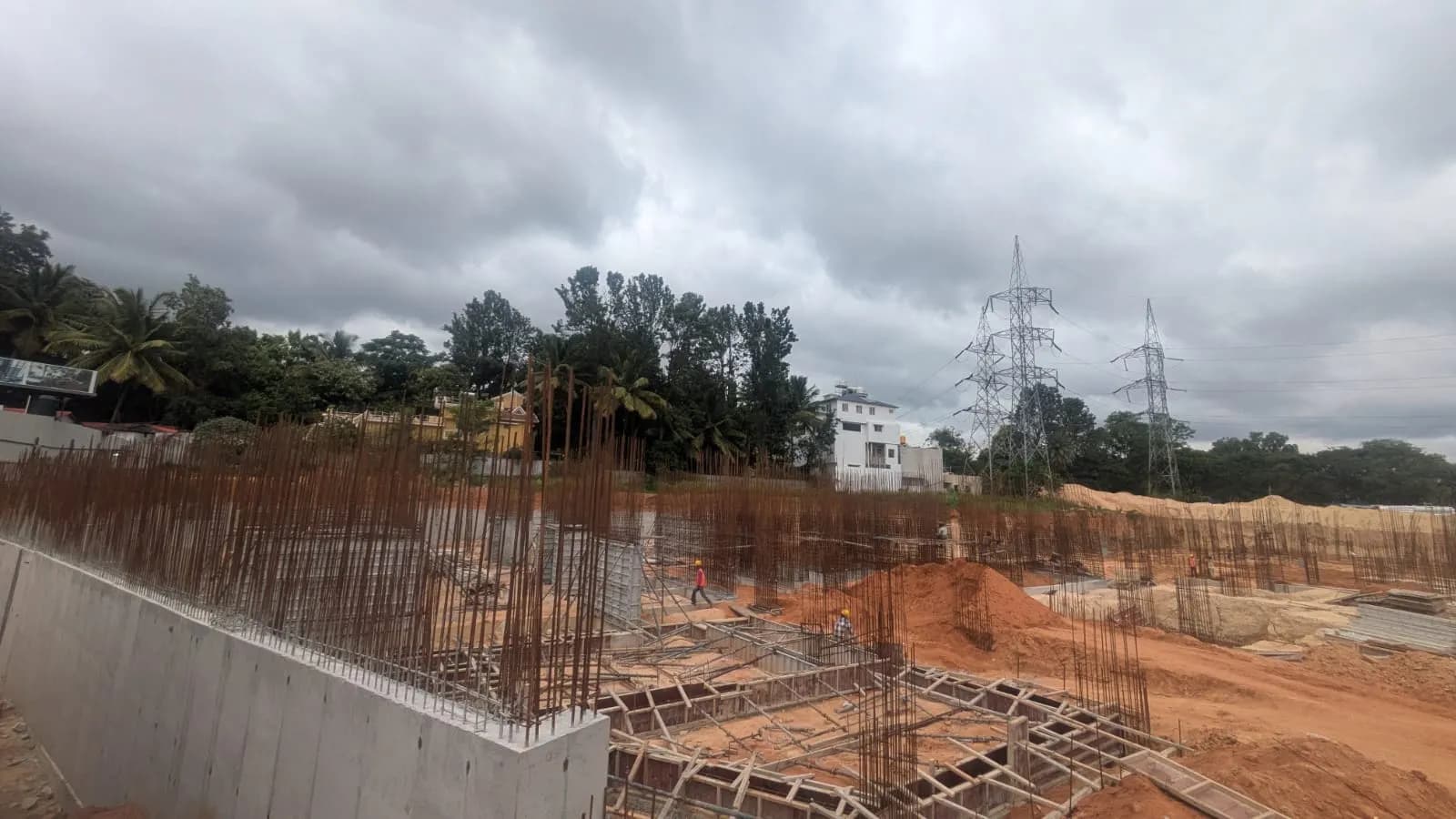 Courtyard By Vedanth Suraksha: Site photo filed with Karnataka RERA