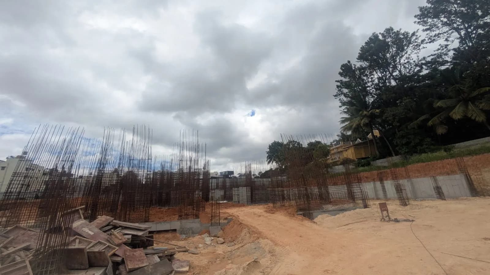 Courtyard By Vedanth Suraksha: Site photo filed with Karnataka RERA