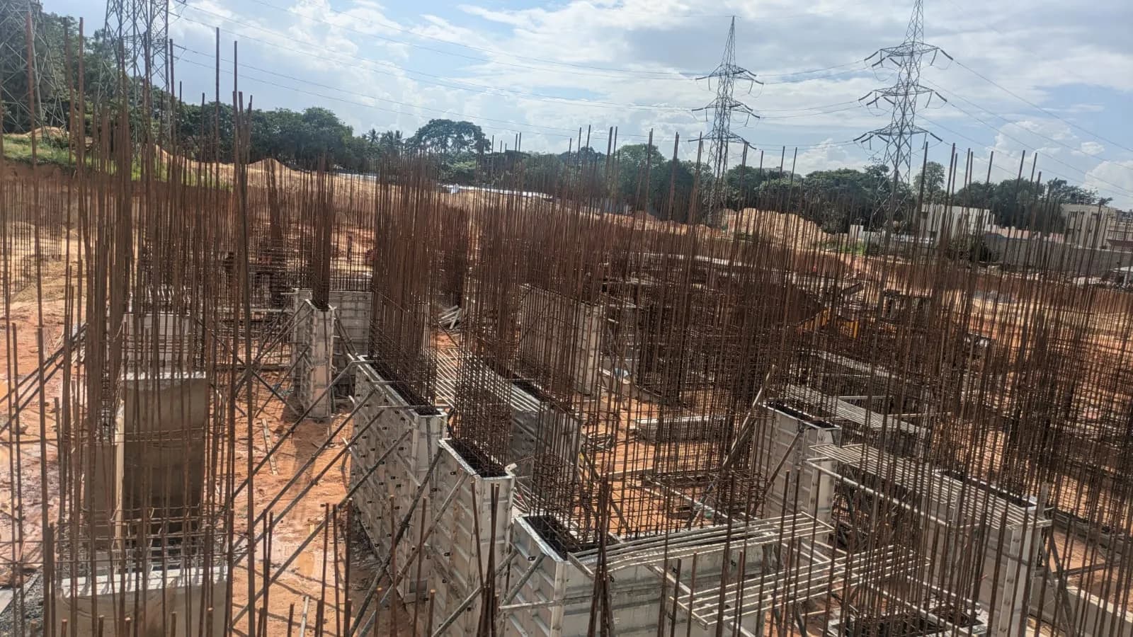 Courtyard By Vedanth Suraksha: Site photo filed with Karnataka RERA