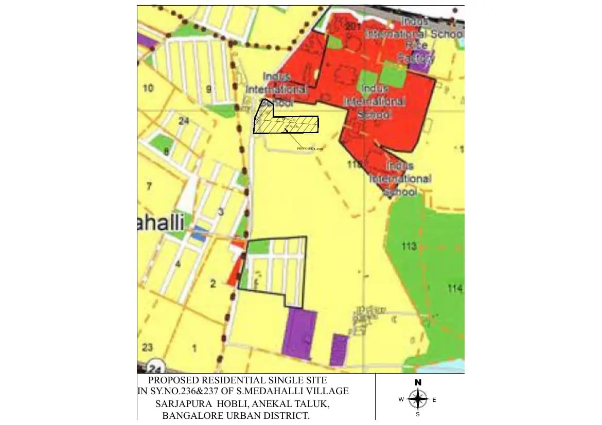 Jankal Stellar Heights: MASTER CDP DEMARCATION.pdf (filed with Karnataka RERA)