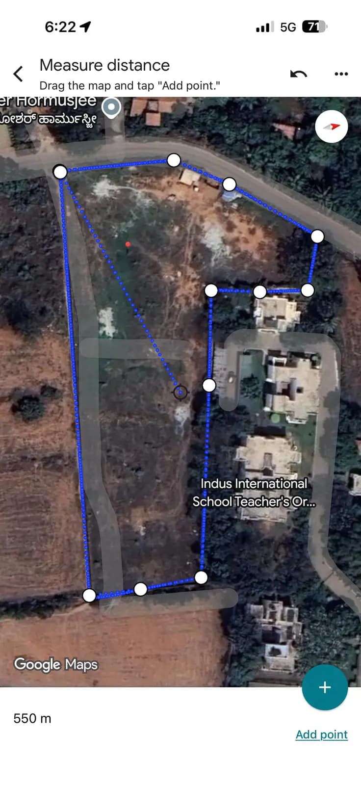 Jankal Stellar Heights: Google demarcation.jpeg (filed with Karnataka RERA)