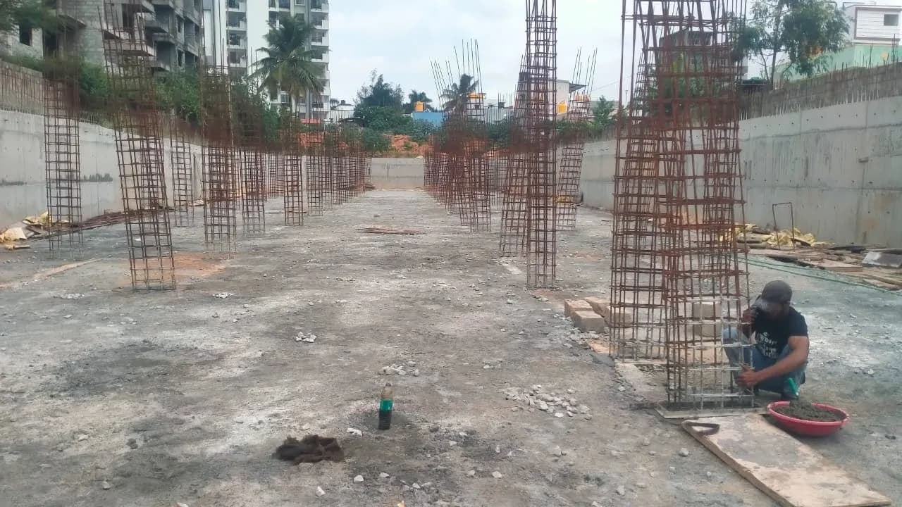 Mythri Serene: Site photo filed with Karnataka RERA