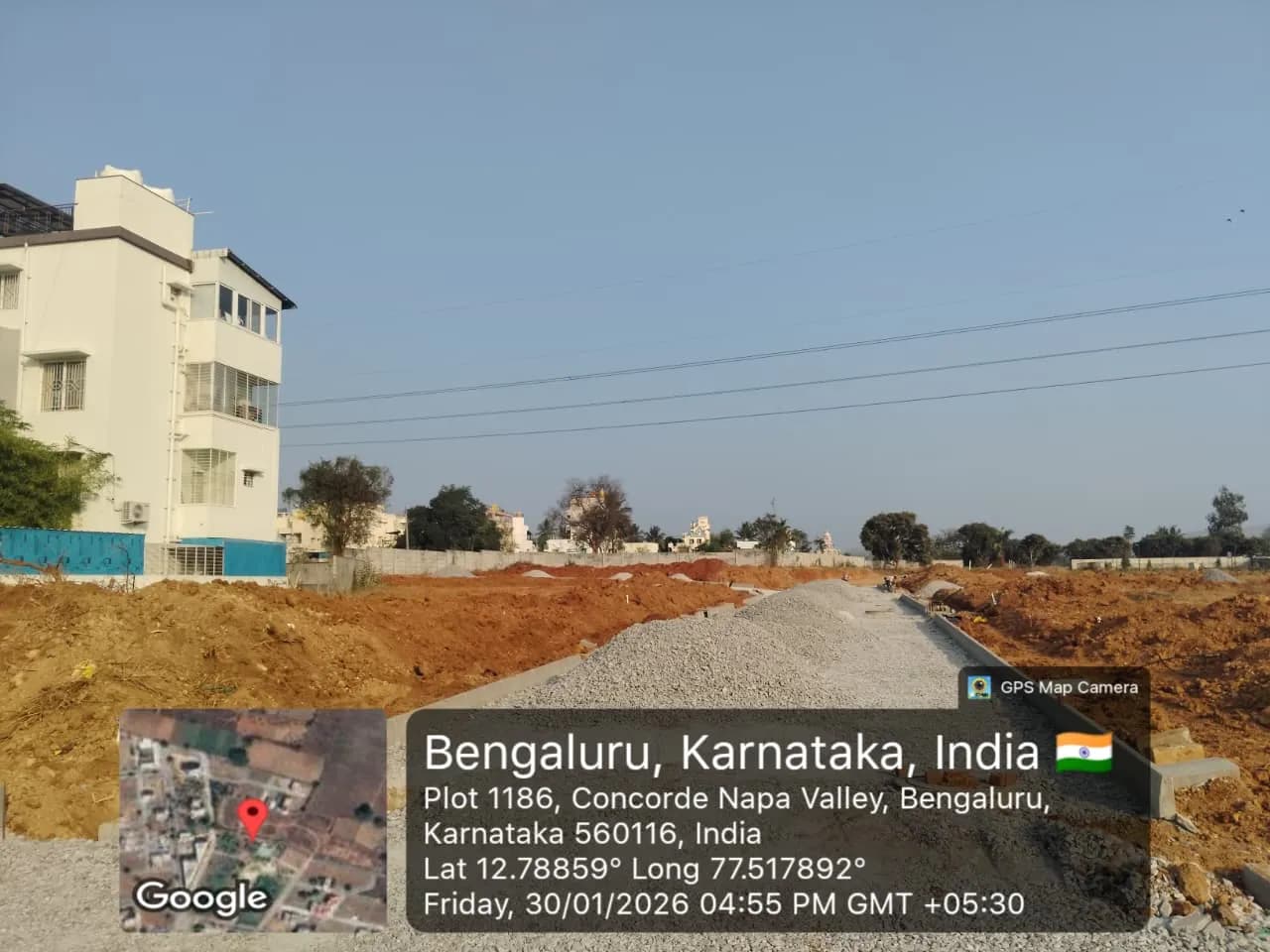 Commune By Are Phase 1: Site photo filed with Karnataka RERA