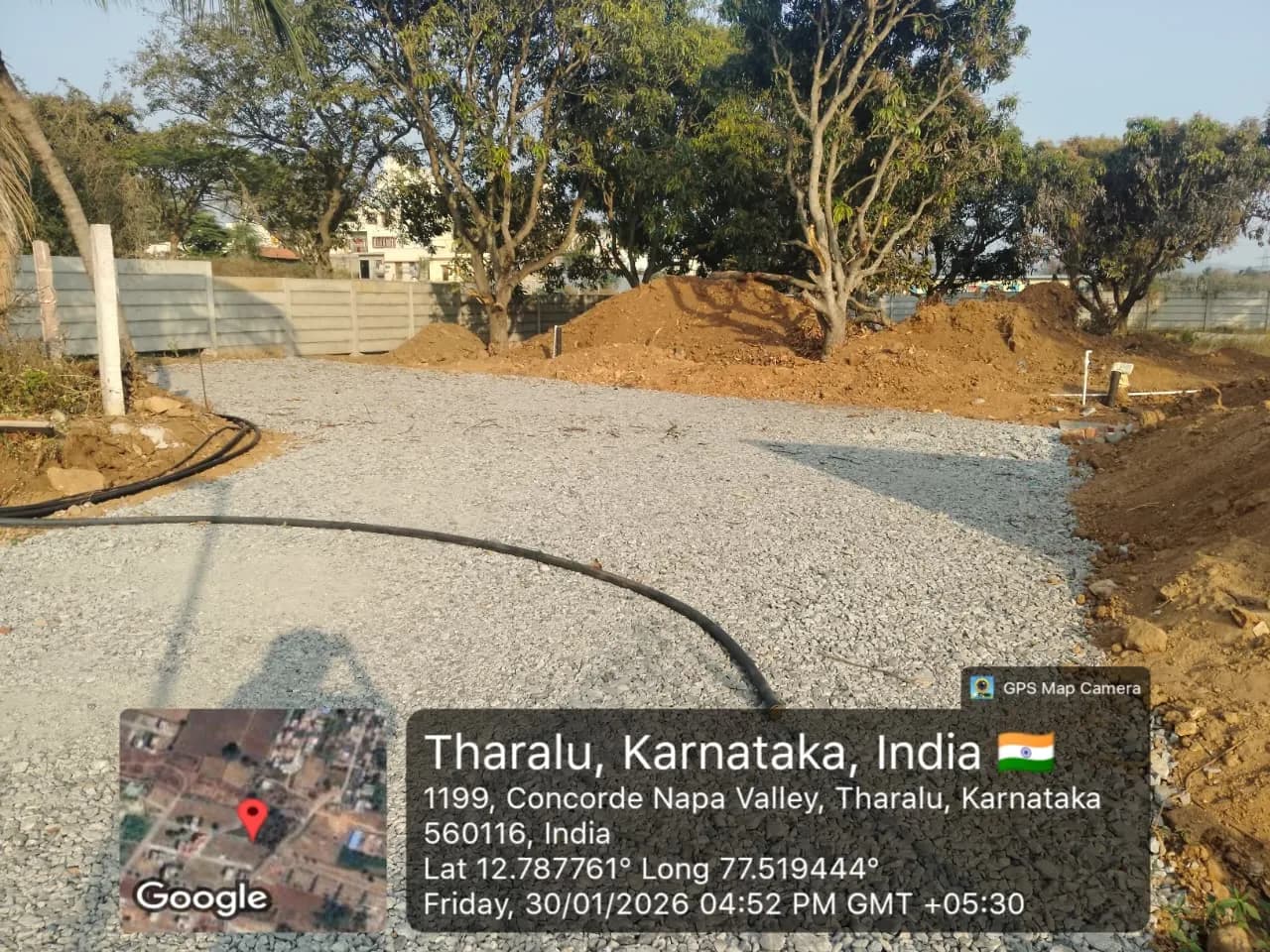 Commune By Are Phase 1: Site photo filed with Karnataka RERA