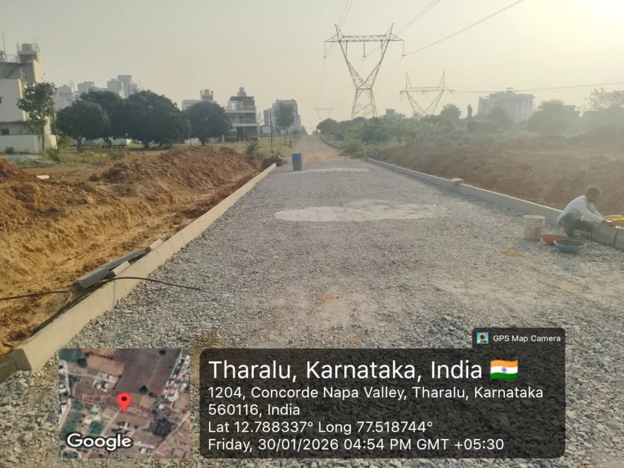 Commune By Are Phase 1: Site photo filed with Karnataka RERA