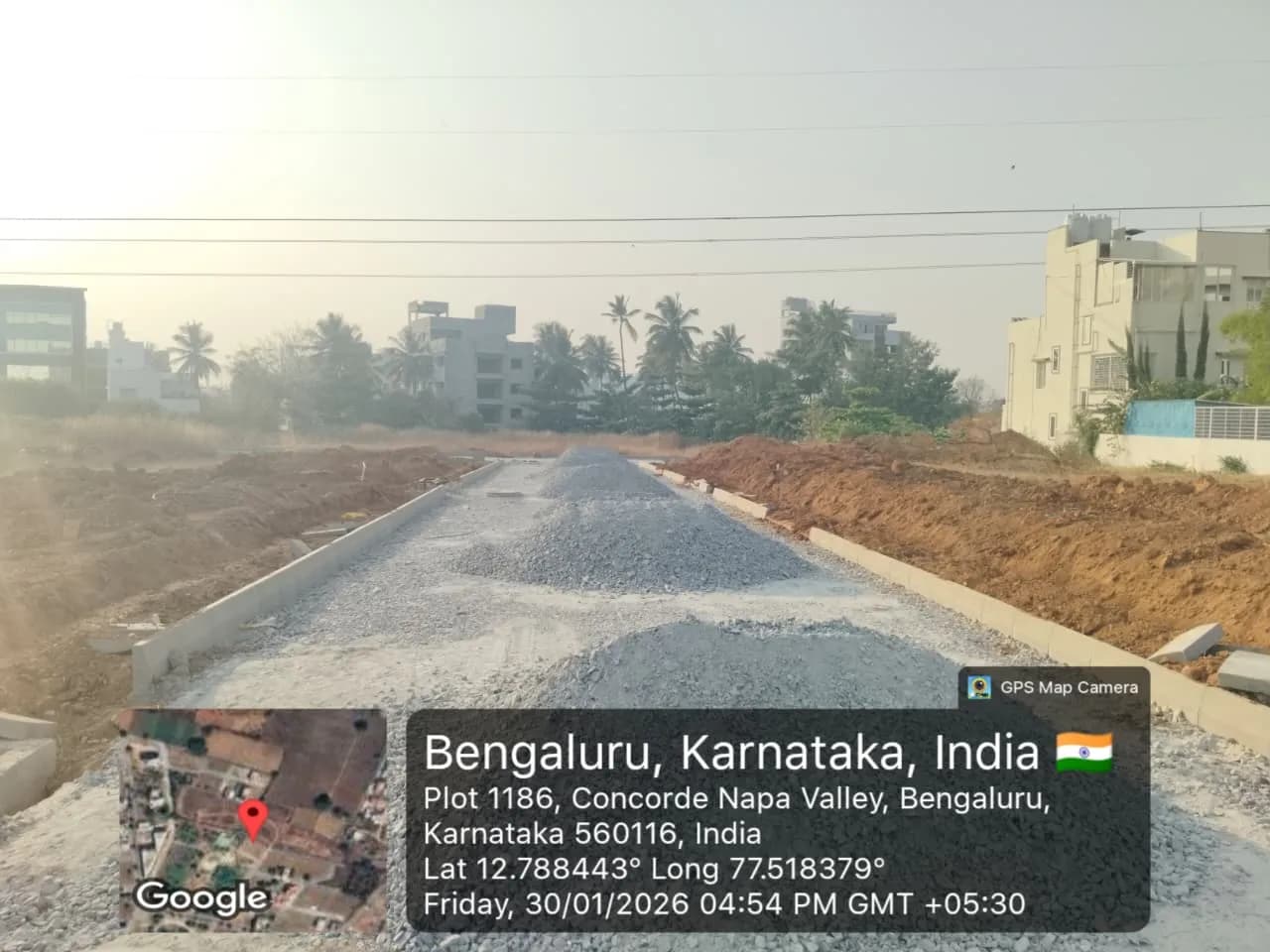 Commune By Are Phase 1: Site photo filed with Karnataka RERA