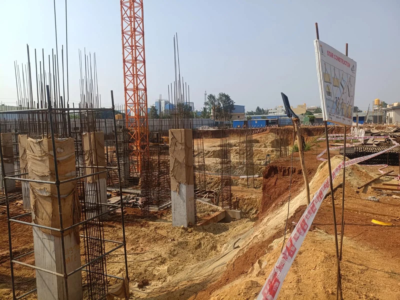 Habulus Tranquil: Site photo filed with Karnataka RERA