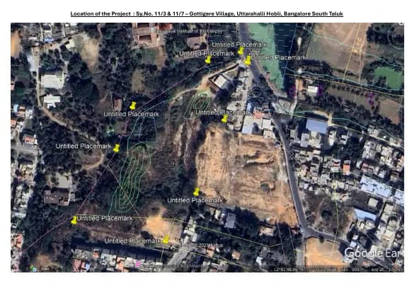Arvind Skycrest: Demarcation of Land - Gottigere Project (filed with Karnataka RERA)