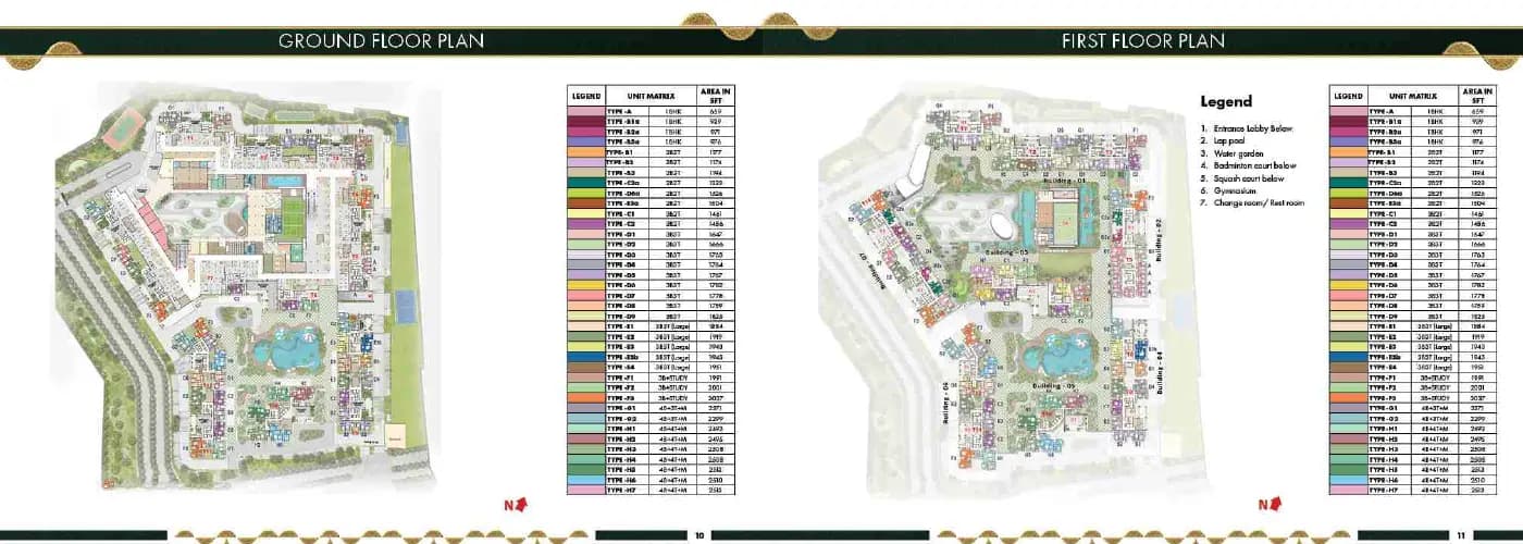 Evergreen @ Prestige Raintree Park: Brochure, page 6 (filed with Karnataka RERA)