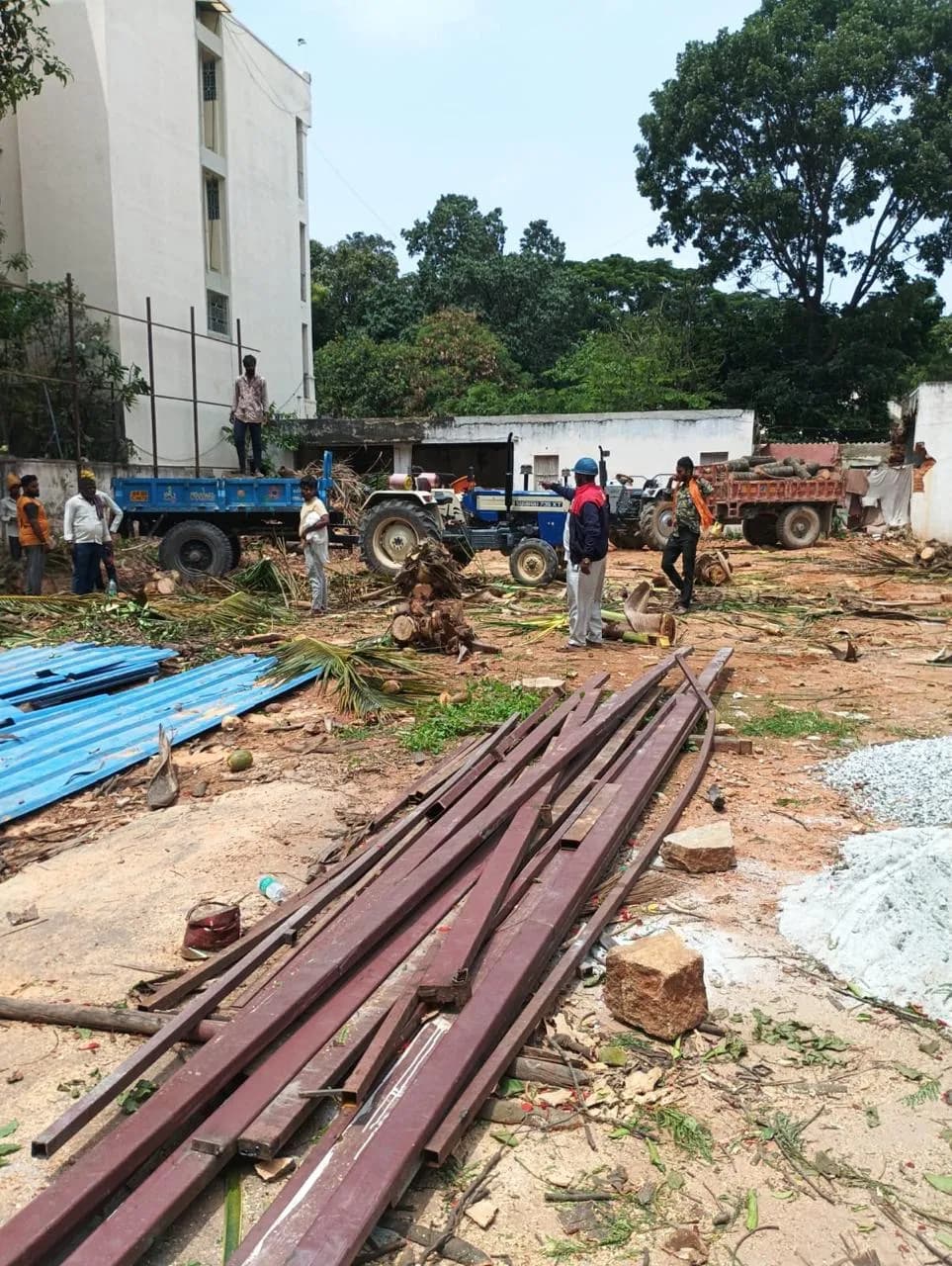 Ferris: Site photo filed with Karnataka RERA
