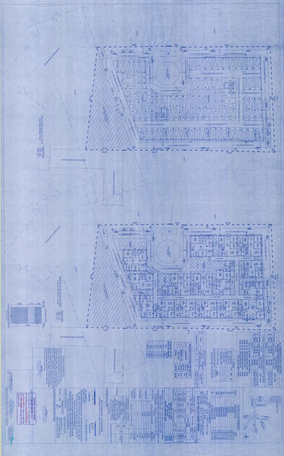 Sri Sai Abhayam: Approved Building Plan (filed with Karnataka RERA)