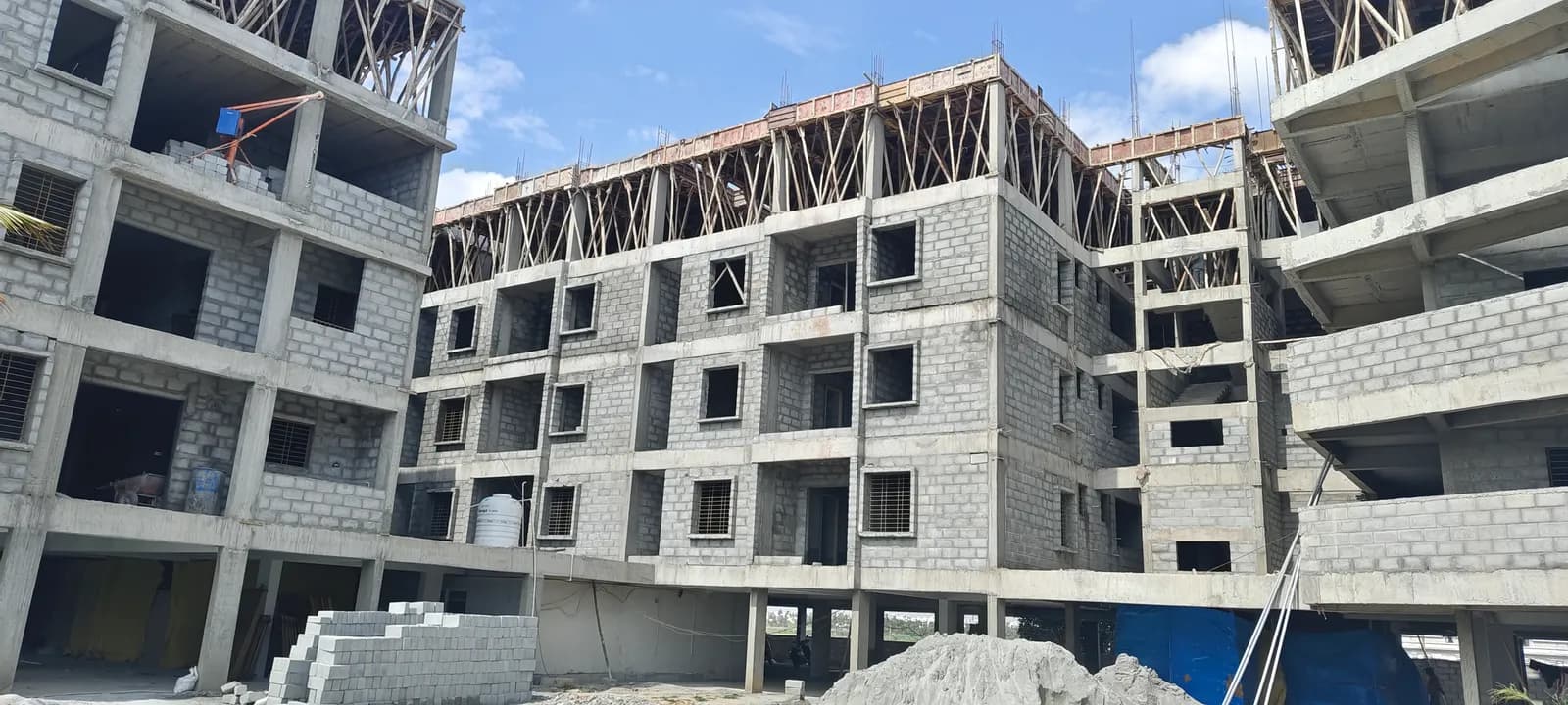 Sri Sai Abhayam: Site photo filed with Karnataka RERA
