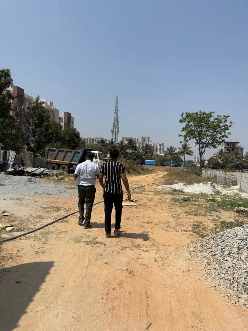 Aditya Raaga: Site photo filed with Karnataka RERA