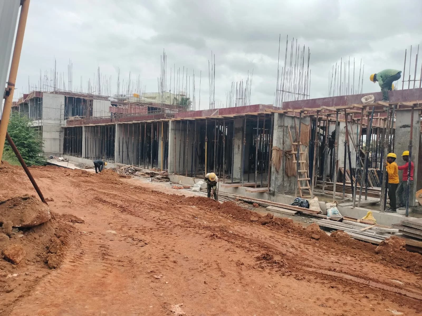 Neuma Elysee: Site photo filed with Karnataka RERA