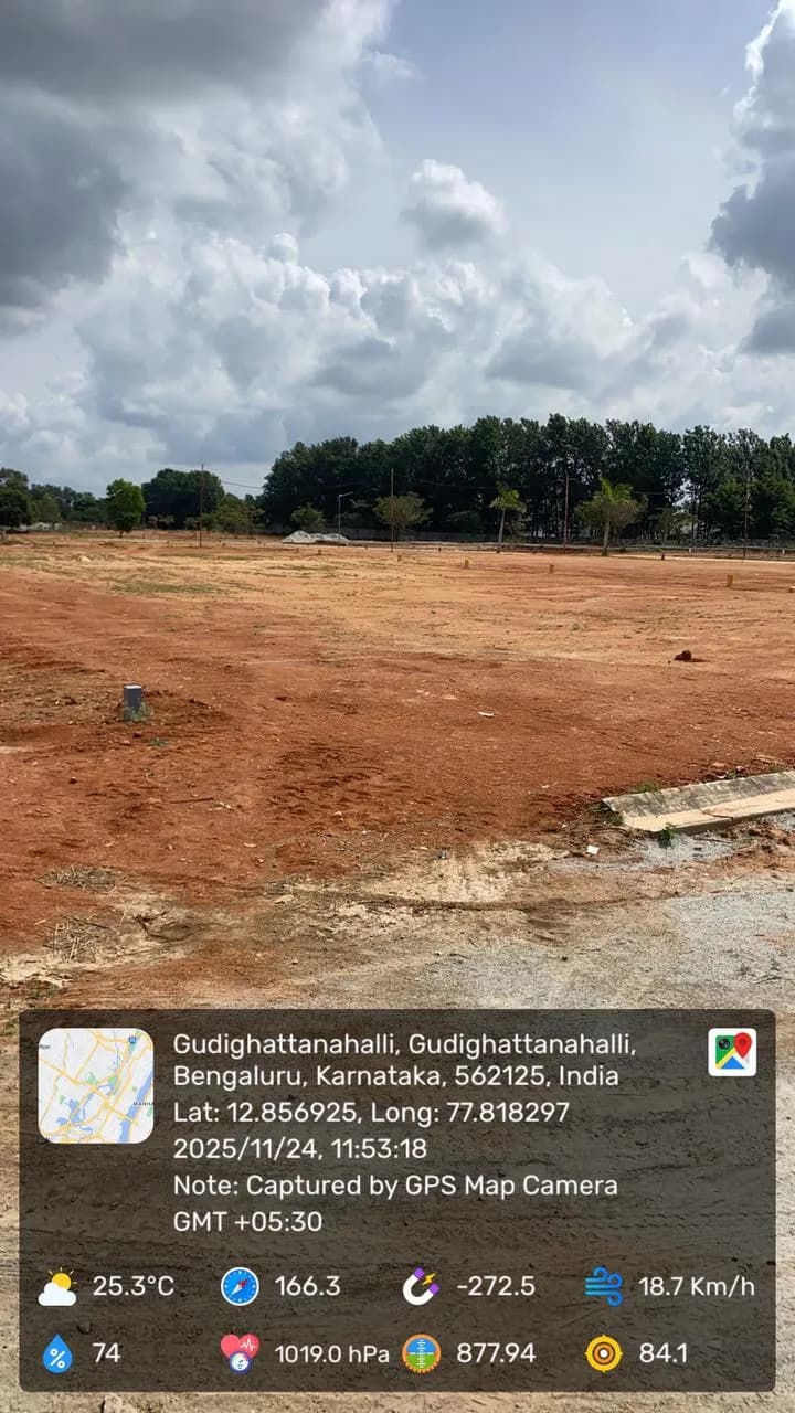 Ayana Woods: Site photo filed with Karnataka RERA