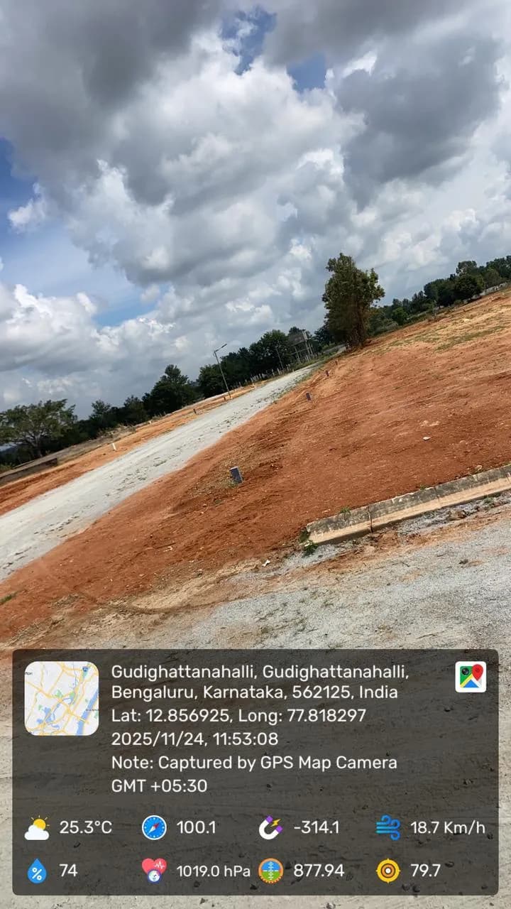 Ayana Woods: Site photo filed with Karnataka RERA