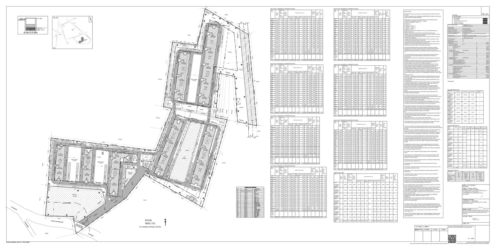 Adarsh Parkland Phase 2: Approved Building Plan (filed with Karnataka RERA)