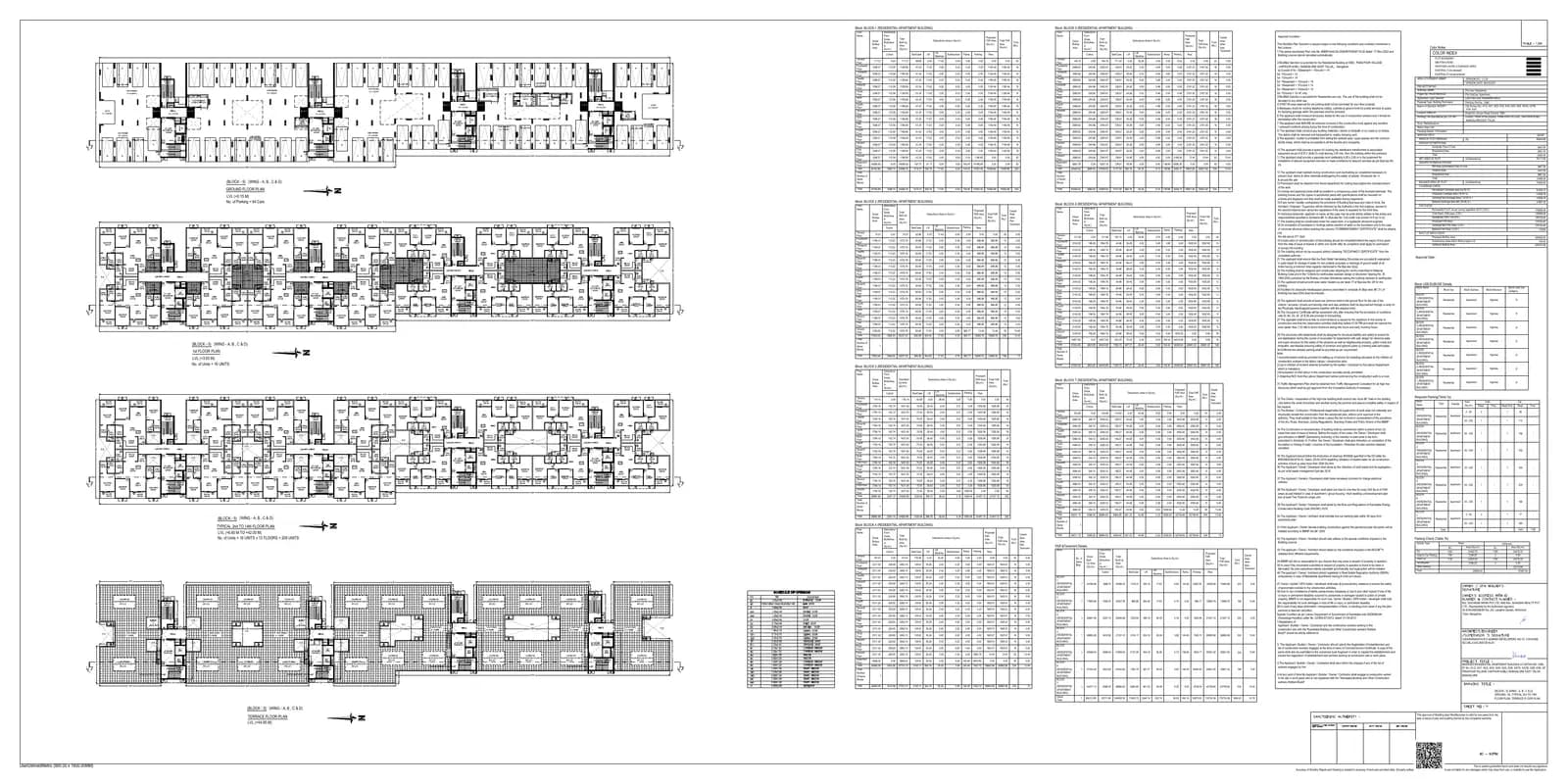 Adarsh Parkland Phase 2: PRJ_0748_25-26[modified plan 191125]-14 - FLOOR PLAN - BLK -5.pdf (filed with Karnataka RERA)