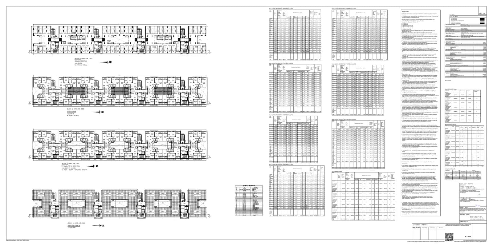 Adarsh Parkland Phase 2: PRJ_0748_25-26[modified plan 191125]-12 - FLOOR PLAN - BLK -4.pdf (filed with Karnataka RERA)
