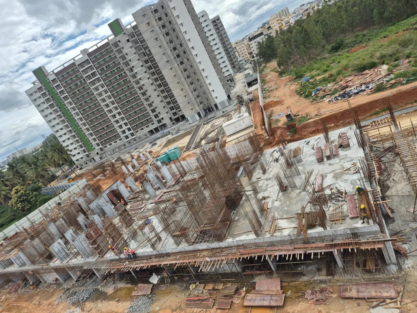 Adarsh Parkland Phase 2: Site photo filed with Karnataka RERA