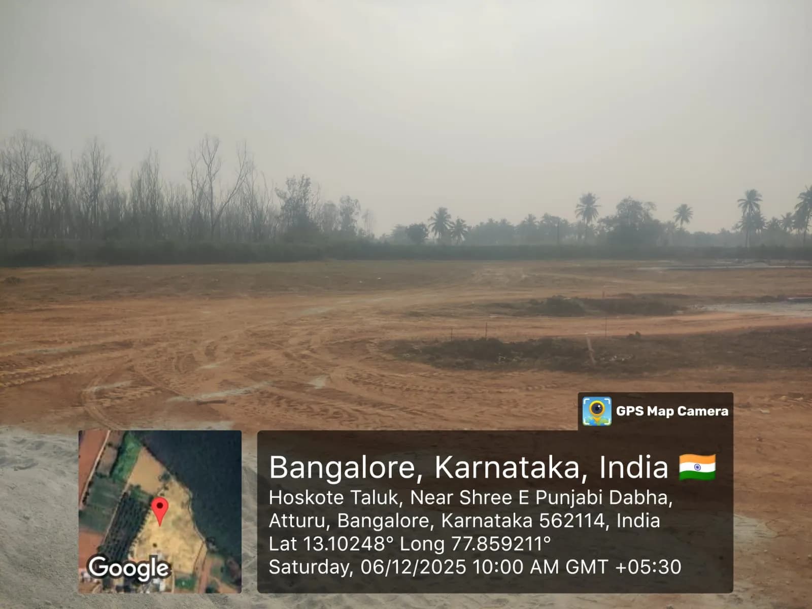 VR Dyavaiah Enclave: Site photo filed with Karnataka RERA