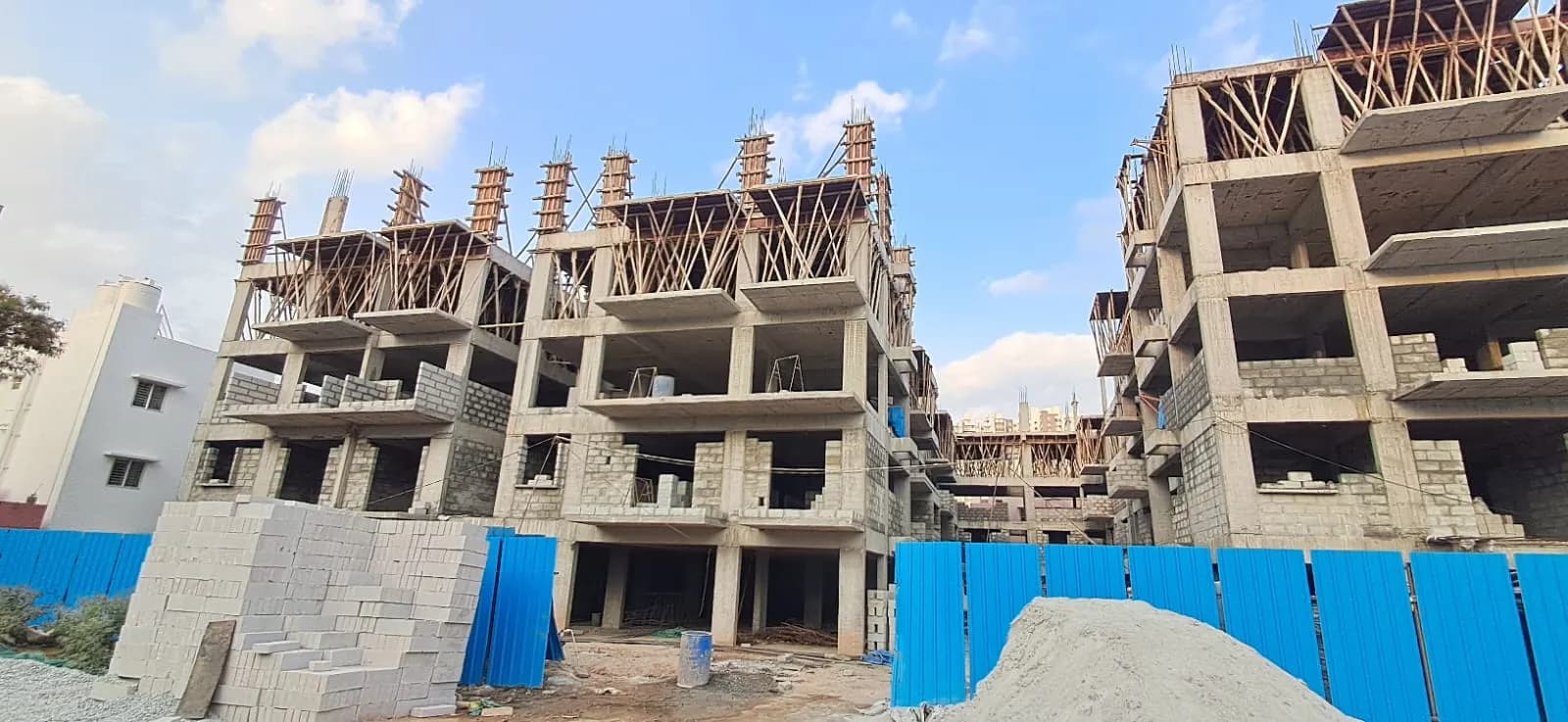 Aakruthi Nest: Site photo filed with Karnataka RERA