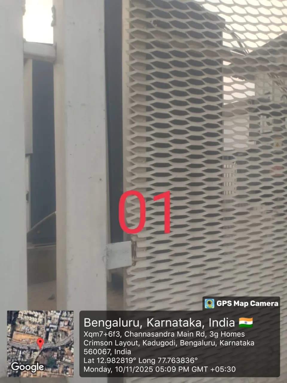 The Loft: Site photo filed with Karnataka RERA
