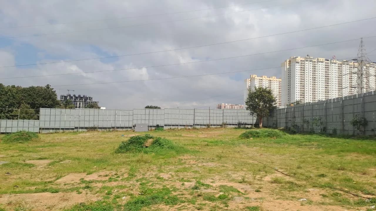 Posch: Site photo filed with Karnataka RERA