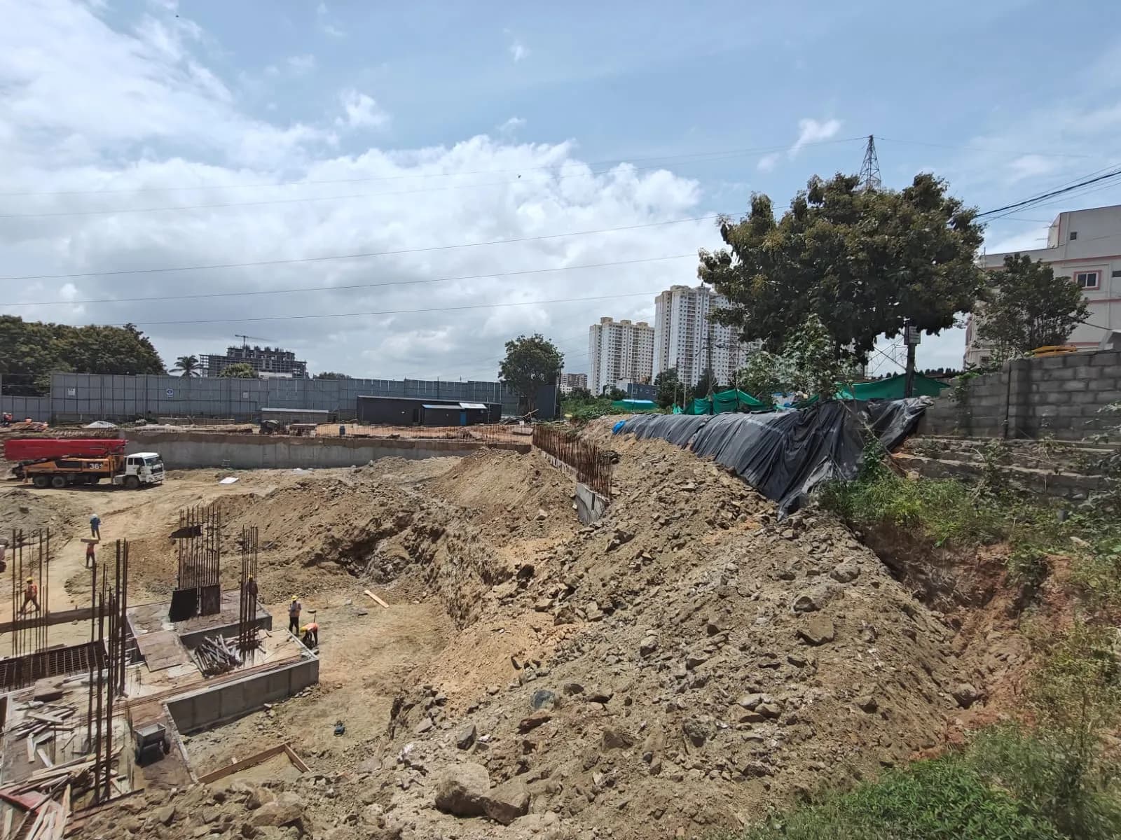 Posch: Site photo filed with Karnataka RERA