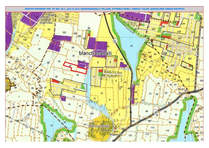 DS Max Sky Sampadha: CDP Map Demarcation.pdf (filed with Karnataka RERA)
