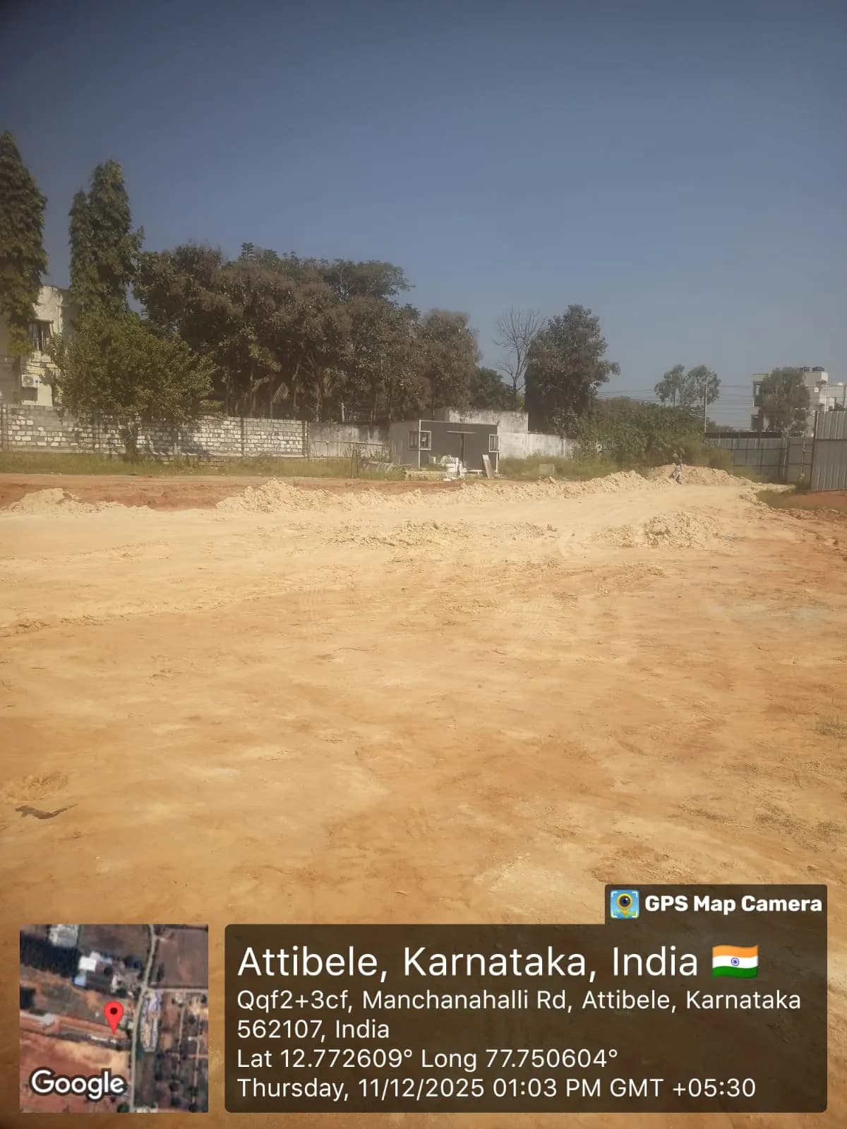 DS Max Sky Sampadha: Site photo filed with Karnataka RERA
