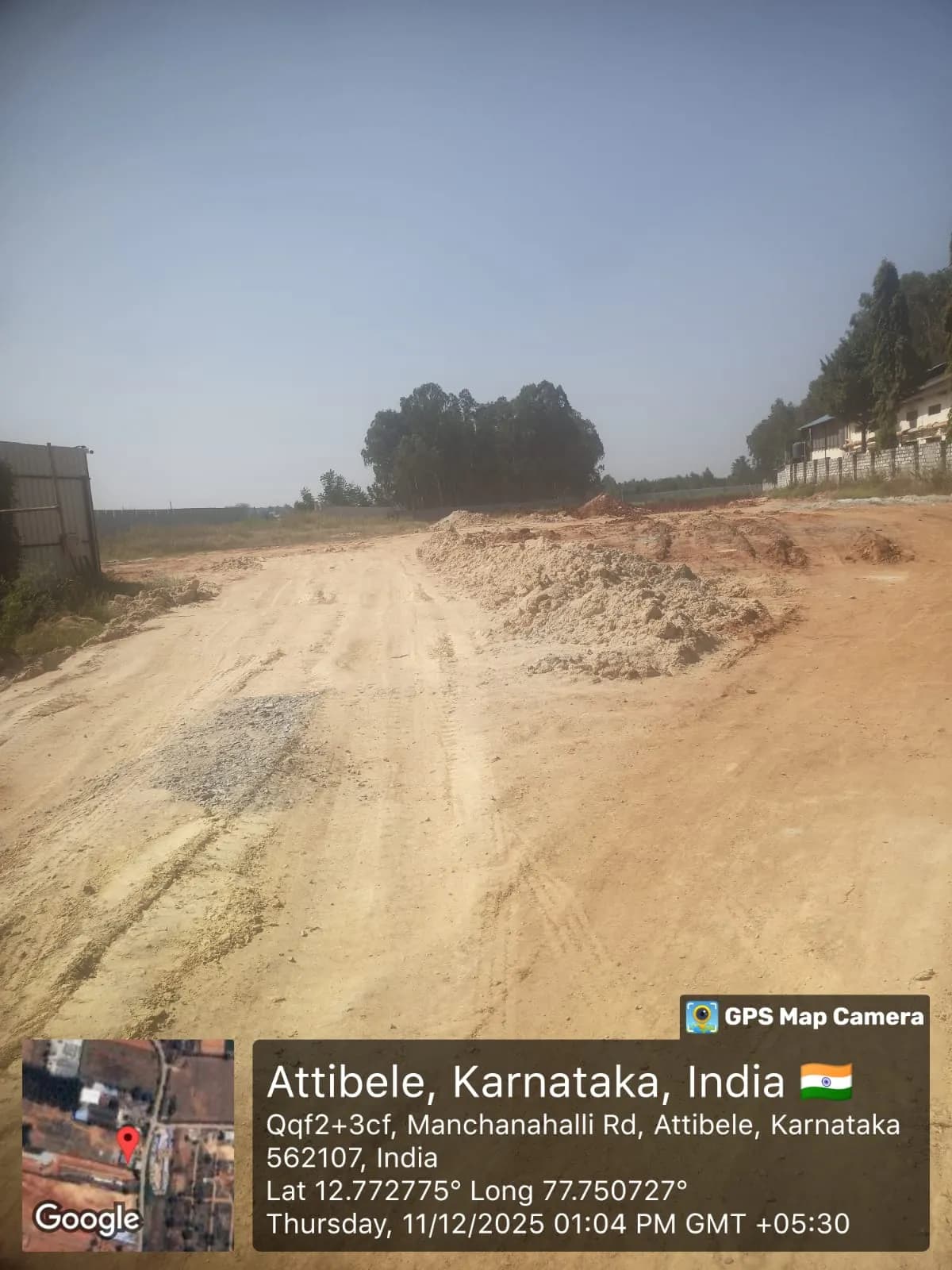 DS Max Sky Sampadha: Site photo filed with Karnataka RERA