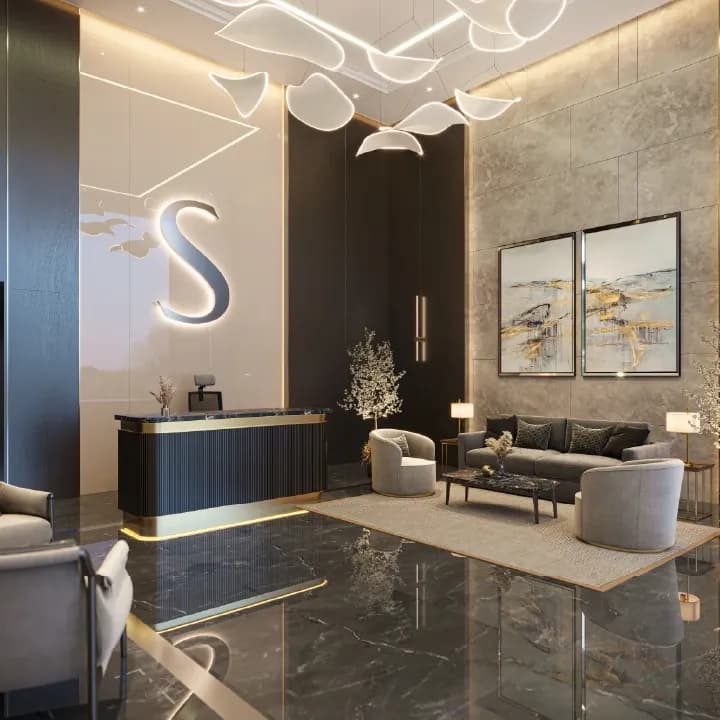 Sobha Altair: Lobby entrance area (artist’s impression)