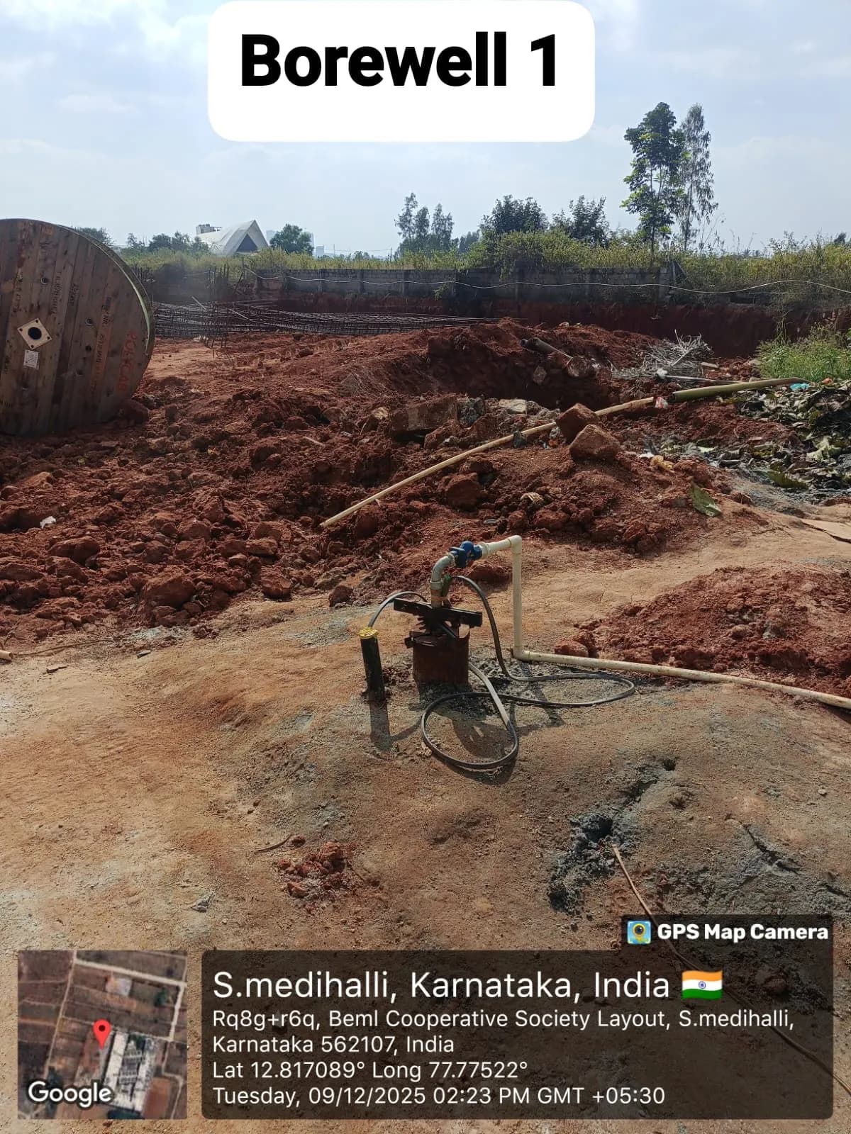 DS Max Spoorthi Nest: Site photo filed with Karnataka RERA