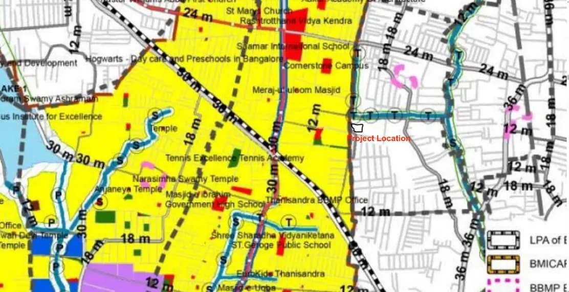 Baldota Summit: CDP Demarcation.pdf (filed with Karnataka RERA)