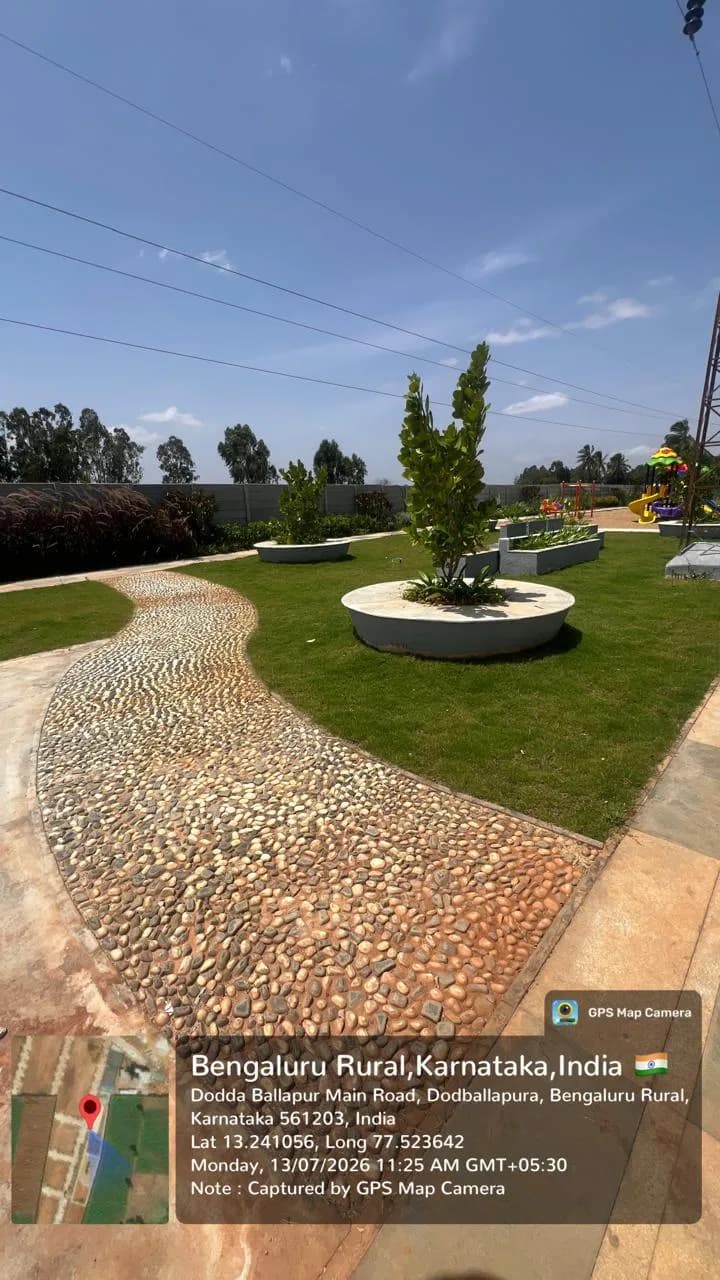 The Silver Lake Phase 1: Site photo filed with Karnataka RERA