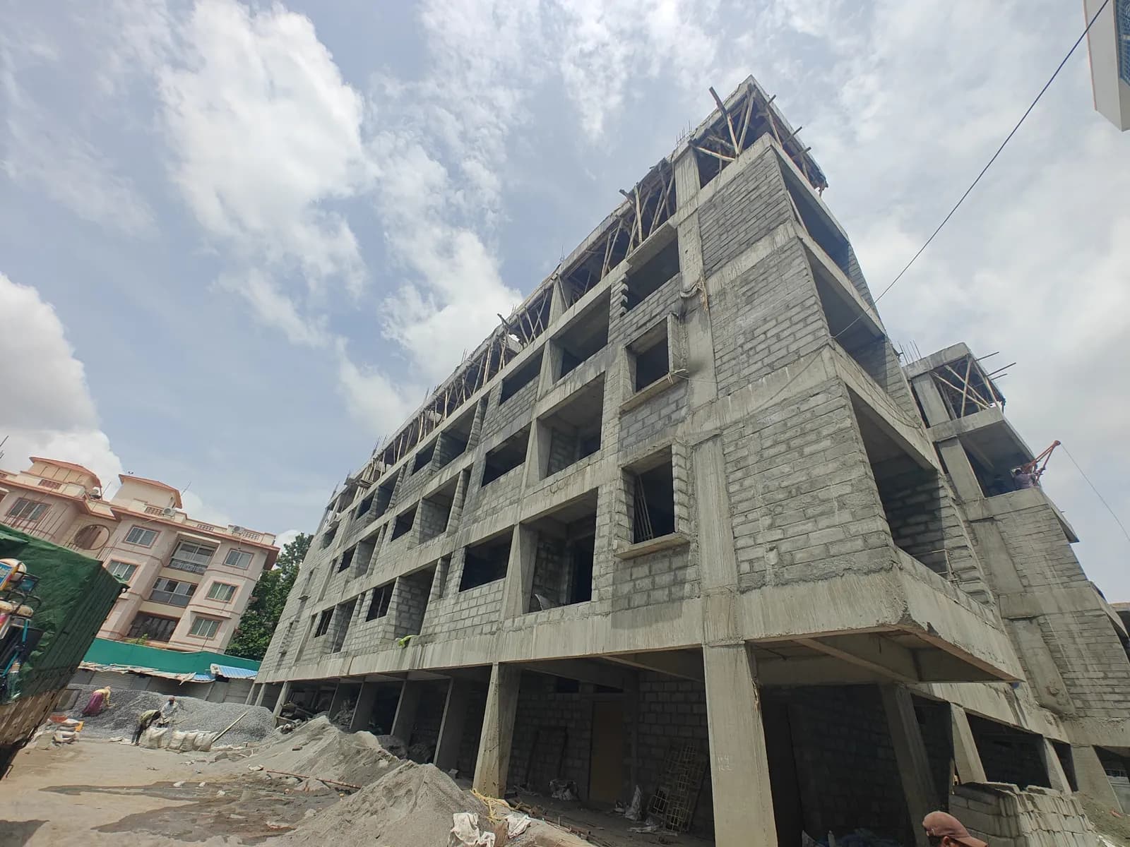 Jeya Green Horizon: Site photo filed with Karnataka RERA