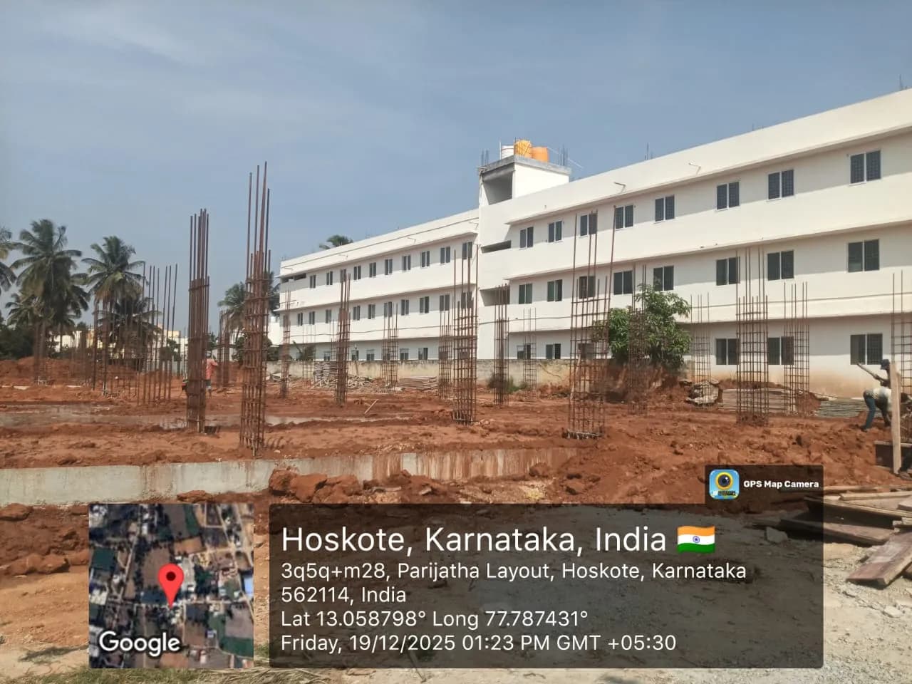 JP Jasmine: Site photo filed with Karnataka RERA