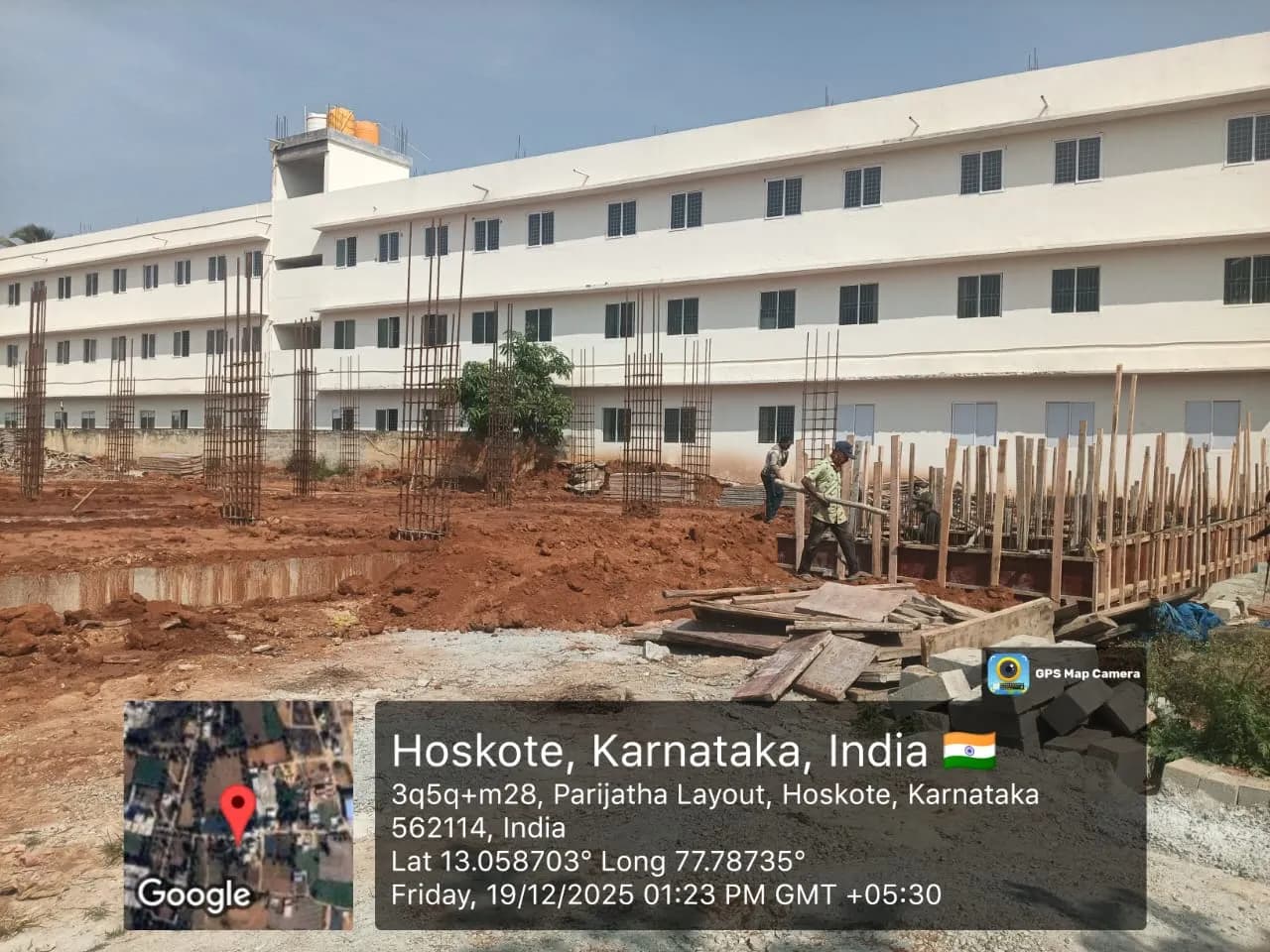 JP Jasmine: Site photo filed with Karnataka RERA