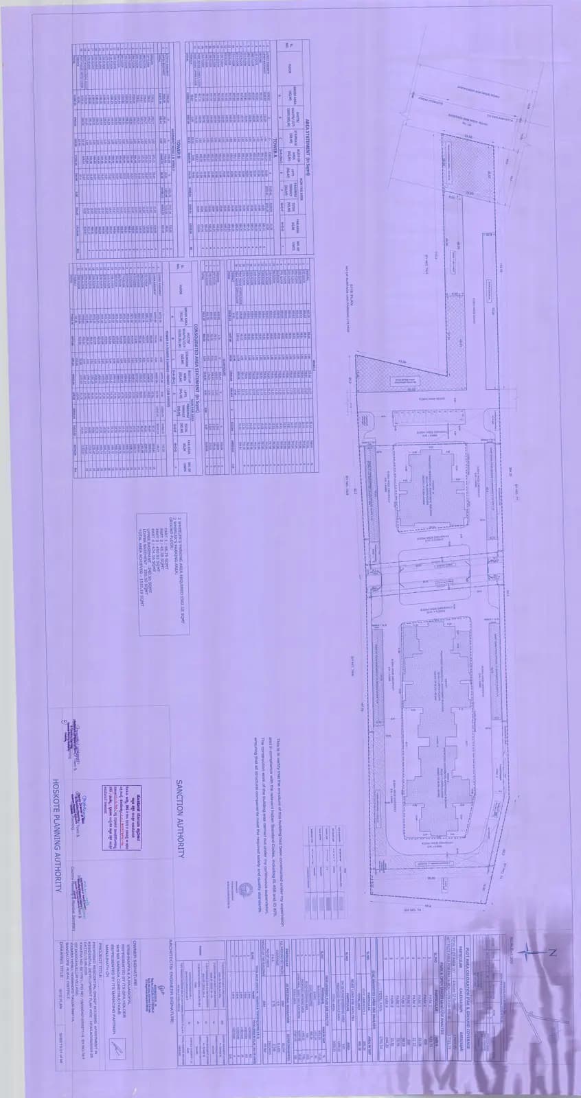House Of Sapiens: Ma Sarada Constructions Site Floor Plan.pdf (filed with Karnataka RERA)