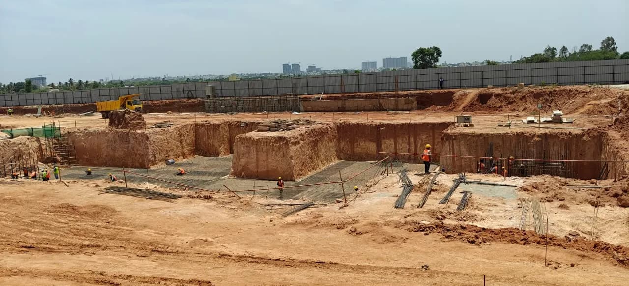 Trifecta Veranza: Site photo filed with Karnataka RERA