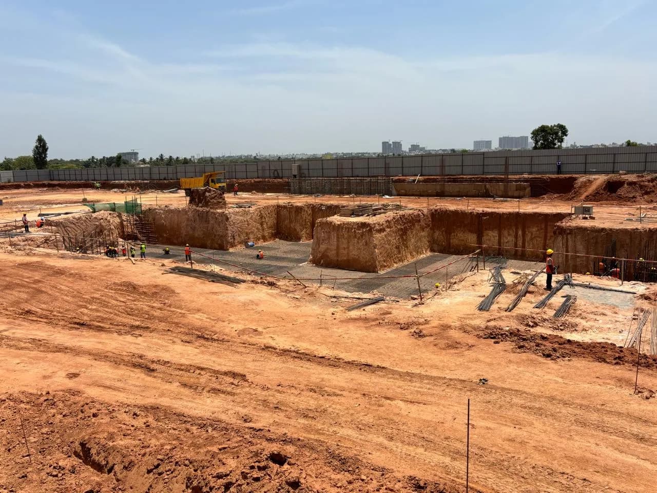 Trifecta Veranza: Site photo filed with Karnataka RERA